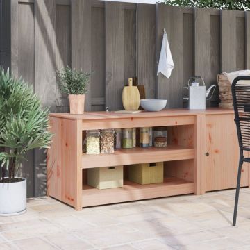 Dulap de Bucătărie Extern 106x55x64 cm Lemn Solid de Duglas
