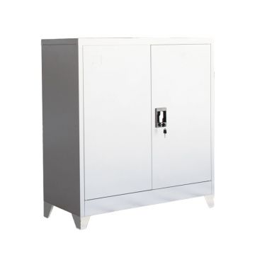 Dulap metalic Armon I, Pako World, Gri deschis, 90x40x100 cm