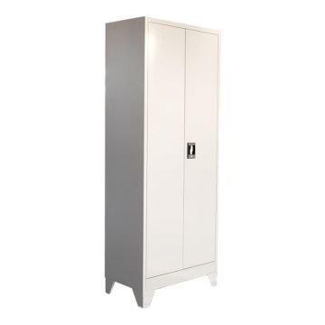 Dulap metalic Ugren I, Pako World, Gri deschis, 70x40x180 cm