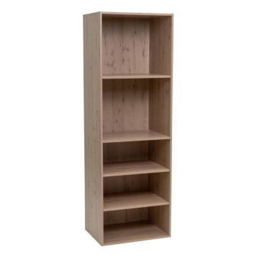 Dulap modular în culoare naturală deschis cu aspect de lemn de stejar 60x180x45 cm Modular – Casa Selección