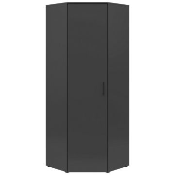 Dulap Pe Colț, 72/195/72 cm, grafit