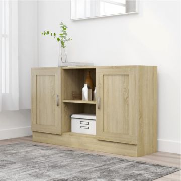 Dulap, stejar sonoma, 120x30,5x70 cm, lemn prelucrat