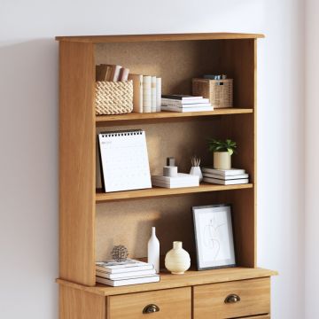 Hutch 'ASKIM'91x30x104 cm Lemn masiv de pin