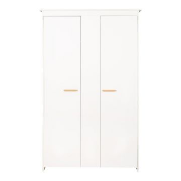 Șifonier de copii alb 119x190x52 cm Anton – Roba