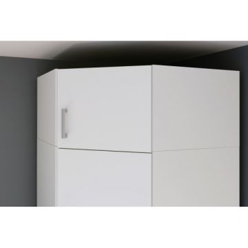 Suprapozabil Ptr Dulap Colt 1 Usa Ecobest 2 Alb, 89.5 Cm