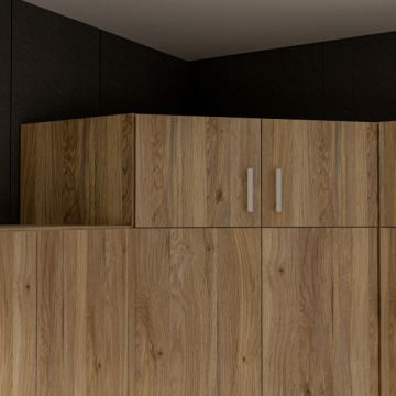 Suprapozabil Ptr Dulap Colt 2 Usi Ecobest 2 Stejar Mauvella, 165.2 Cm