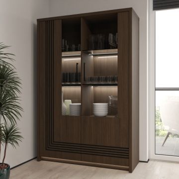 Vitrina 2 Usi Euforica, 116.5 Cm