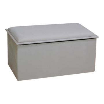 Bancuta hol cufar cu depozitare Ottoman Koper Gri 76x38x38 cm