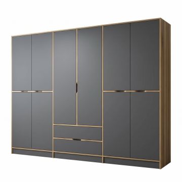 Dulap Haine Elina - 7200, 270x210x52 cm