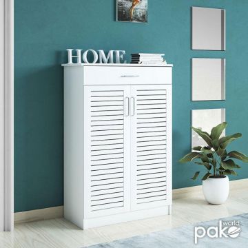 Dulap pantofi MDF Sante, 20 perechi, 80 x 37 x 123 cm