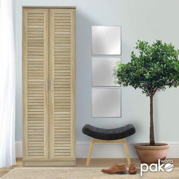 Dulap pantofi MDF,  Sante 21 perechi, 60x37x183cm