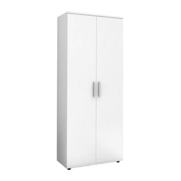 Dulap pantofi Rafin, Pako World, Alb, 76x36x187 cm
