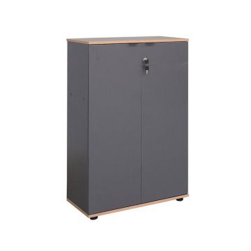 Dulap pentru birou Taker I, Pako World, Antracit, 72x34x109 cm