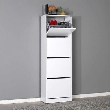 Pantofar Adore Tall, 4 compartimente, 16 perechi, 51 x 157 x 26 cm