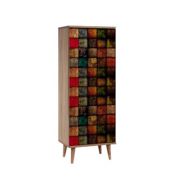 Pantofar Leyla, Multicolor, 50x135x38 cm