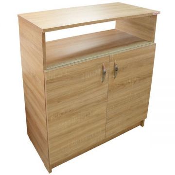 Comoda Soft 2 usi, sonoma, 75 x 87 x 39 cm
