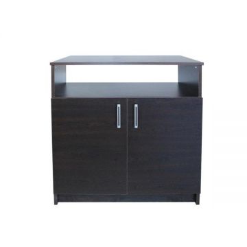 Comoda Soft 2 usi, wenge, 75 x 87 x 39 cm