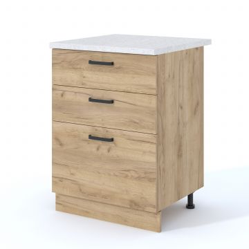 Corp inferior Vio, 60x60x85 cm, 3s stj aur-K003