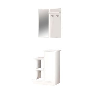 Cuier Wizbo  Alb 61x37x82cm