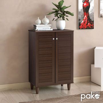 Dulap pantofi SANTΟ, 10 - 12 perechi, nuc, 60 x35 x 92 cm