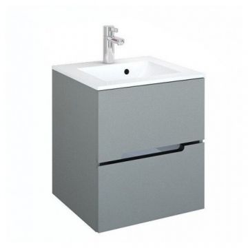 Mobilier suspendat Oristo Silver 50 cm, gri mat - Dimensiune 50 cm