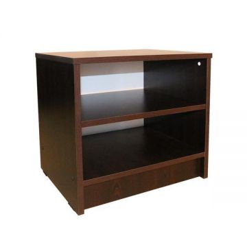 Noptiera Soft, wenge, 46 x 44 x 37 cm
