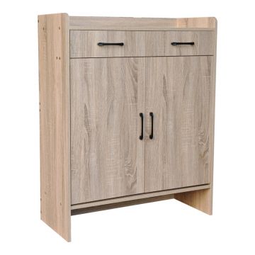 Pantofar Gazen, 12 perechi, Natural, 80x33x100 cm
