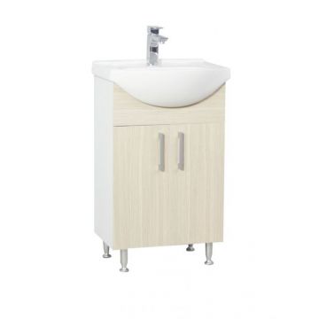 Set Baza si Lavoar seria 001, eco, 55 cm, fag