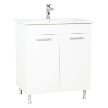 Set Baza si Lavoar, seria 067, 70 cm, alb