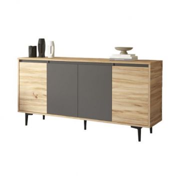 Bufet Augusta Oak 160x40x78 cm