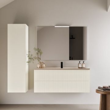 Coloana Sanswiss Rigo cu 2 usi, finisaj neted - Dimensiune 170 cm