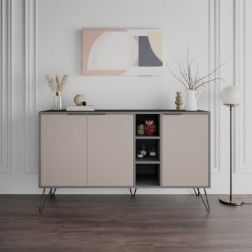 Consola Clara Antracit-Light Mocha