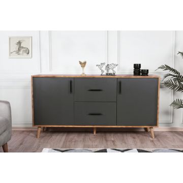 Consola Cordoba Walnut-Antracit