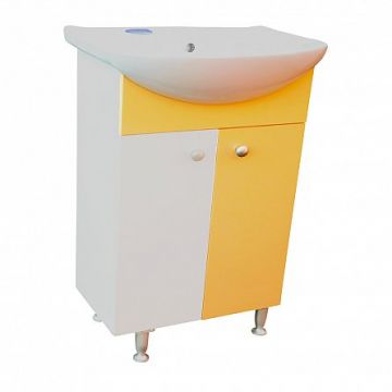 Masca chiuveta / lavoar baie Selena  60 cm  alb-cream