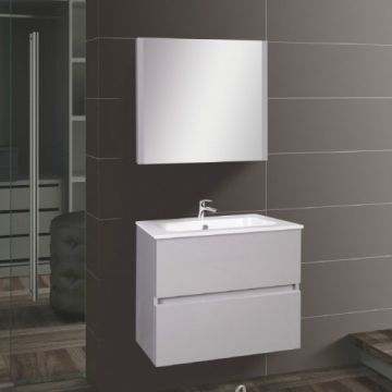 Set Mobilier Baie Elois Grey 60 cm - Wellis - Dimensiune 60 cm