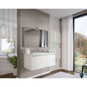 Set mobilier Cielo Savinidue cu lavoar ceramic - Dimensiune 81cm