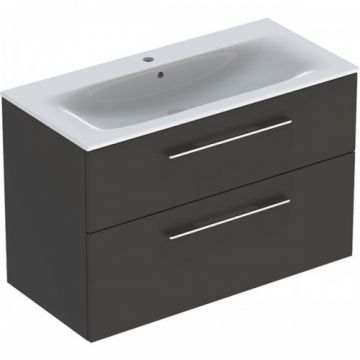 Set Mobilier + Lavoar 100 cm Lava Mat Selnova SQ - Geberit - Dimensiune 100 cm