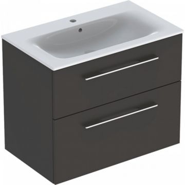 Set Mobilier + Lavoar 80 cm Lava Mat Selnova SQ - Geberit - Dimensiune 80 cm