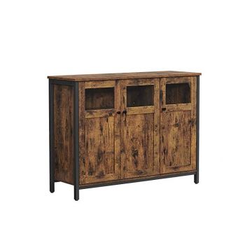 Bufet living, Vasagle, Maro Rustic, LSC099B01, 100 x 35 x 75 cm