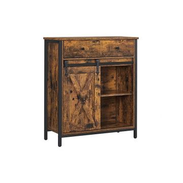 Bufet living, Vasagle, Maro Rustic, LSC100B01, 30 x 70 x 80 cm