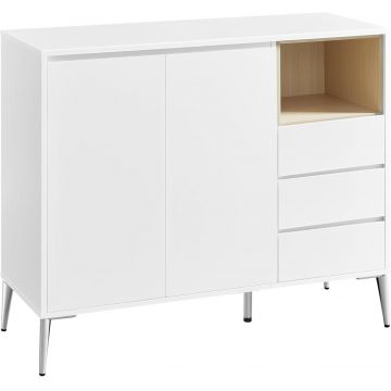 Consola Vasagle Alb 40x103.5x85 cm