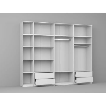 Dressing Dormitor Alb 288,4 cm - C16