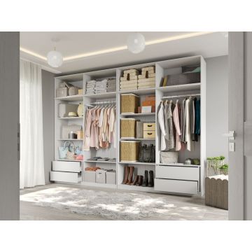 Dressing Dormitor Alb 328,8 cm - C18