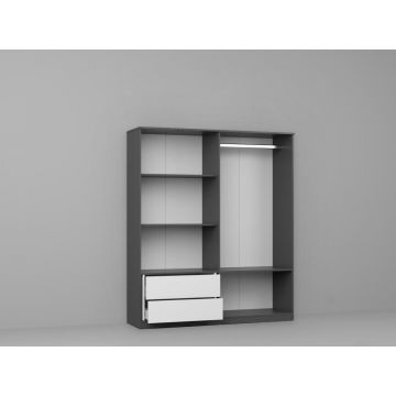 Dressing Dormitor Gri 164,4 cm - C7