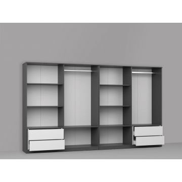 Dressing Dormitor Gri 328,8 cm - C17