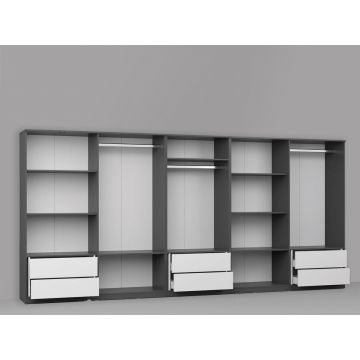Dressing Dormitor Gri 411,8 cm - C21