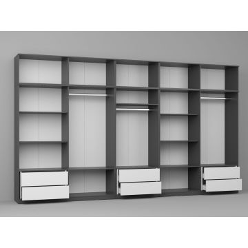 Dressing Dormitor Gri 411,8 cm - C22
