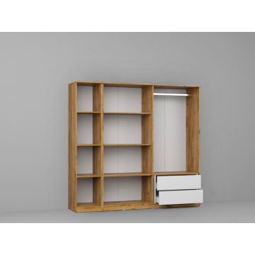 Dressing Dormitor Stejar Auriu 205,4 cm - C9