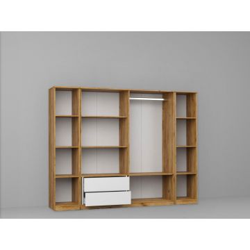 Dressing Dormitor Stejar Auriu 246,4 cm - C11