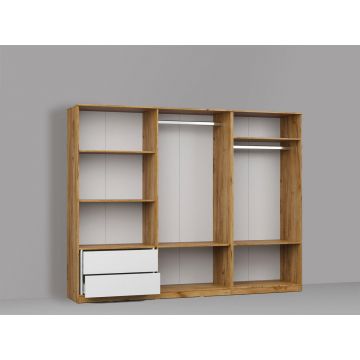 Dressing Dormitor Stejar Auriu 247,4 cm - C13